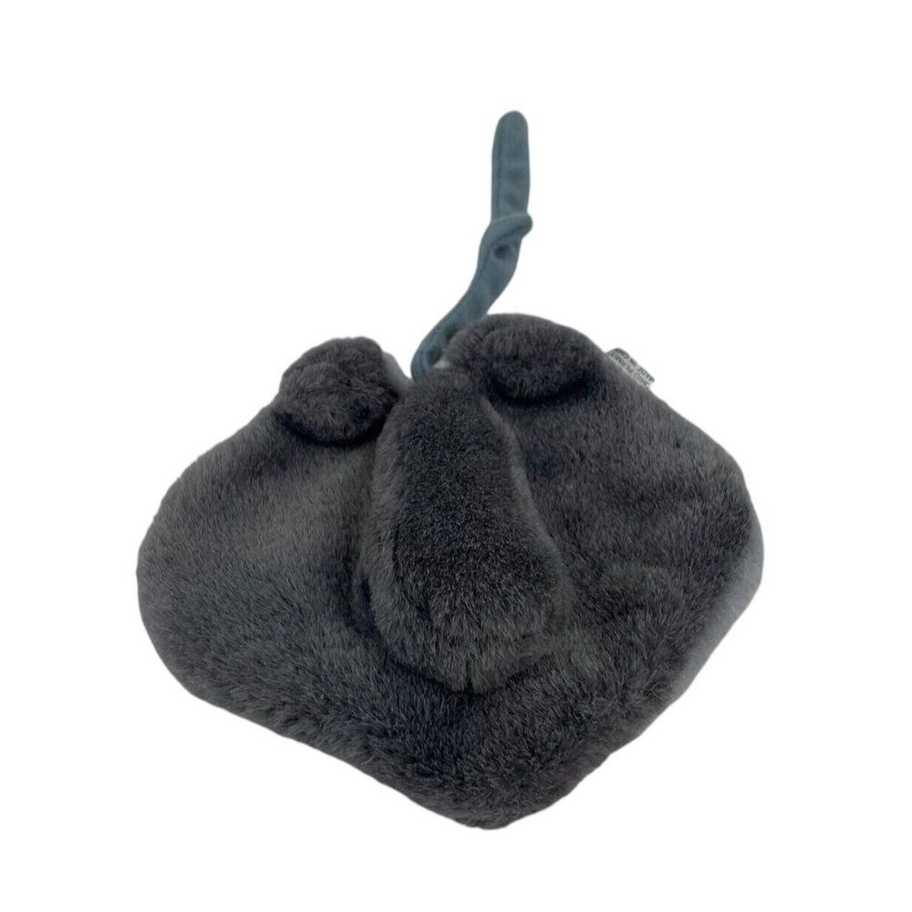 Sea World‎ Gray Stingray Manta Ray 11” Plush Stuffed Animal Vintage